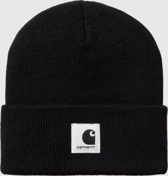 Carhartt Work in Progress Berretto beanie in acrilico con risvolto e logo ricamato