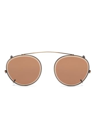 Kame ManNen Clip per occhiali da sole 113 - Marrone