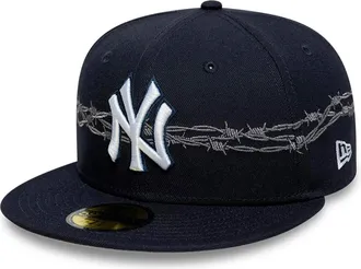 New Era Mens Baseball Cap 59fifty Navy Crown Hat