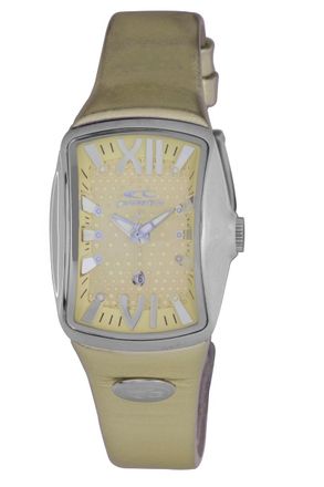 Chronotech Womens Cream Dial With Silver Case Band Watch - Gold - One Size