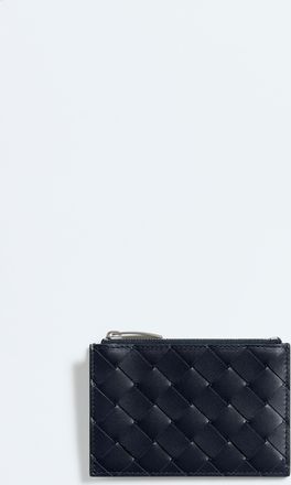 Bottega Veneta Portacarte Intrecciato Con Zip - Bottega Veneta
