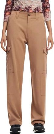 Desigual Mujer, Pantalones, Marr&oacute;n, Talla: L