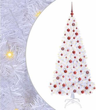 vidaXL &Aacute;rbol De Navidad Artificial Con 300 Led 180 Cm Pvc Y Acero Vidaxl