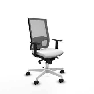 Piqueras y Crespo Piqueras Y Crespo Horna Silla De Oficina Blanca Ajustable