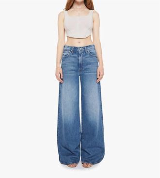 Mother Ditcher Roller Zip Sneak Jeans In Remember When