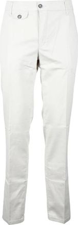 Club Of Comfort Slim-fit broek - Heren - Slim Fit Broeken - Wit - 2XL - Katoen - Broeken