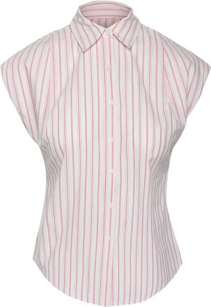 Mother Camicia Line Breaker a righe - Bianco