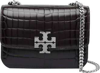 Tory Burch Small Eleanor Croc Convertible Shoulder Bag