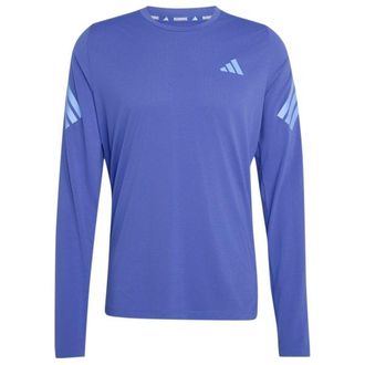 adidas ADI365 Running Iconic Long Sleeve Laufshirt f&uuml;r Herren | blau
