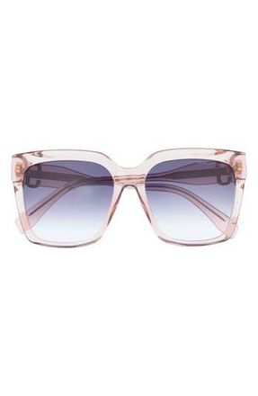 Marc Jacobs 53mm Gradient Rectangular Sunglasses in Pink at Nordstrom Rack