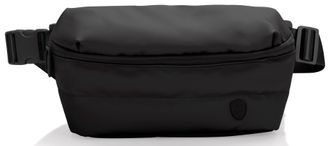 Heys G&uuml;rteltasche HEYS The Puffer Waist Bag, Damen, Gr. B/H/T: 15cm x 24cm x 6,5cm, schwarz, Polyester, Polyurethan (PU), Taschen G&uuml;rteltasche, H&uuml;fttasche 