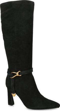 Steve Madden Womens Suede Sirrens Boots - Black - Size UK 6