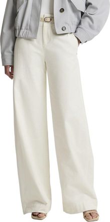 Vince Mid Rise Utility Wide Leg Pant