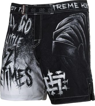 OEM Pantalones Cortos Deportivos De Hombre Con Estampado De Payaso Psic&oacute;pata, Talla Xl, Color Negro
