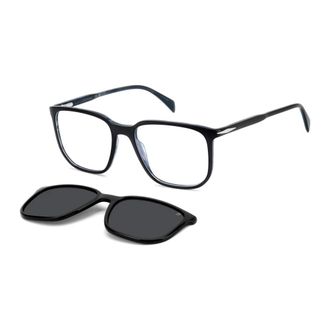 Eyewear by David Beckham Sunglasses, male, Black, Size: 55 MM Squared Sunglasses