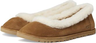 UGG Zora Ballet Flat Womens Shoes Chestnut : 12 B - Medium, Suede