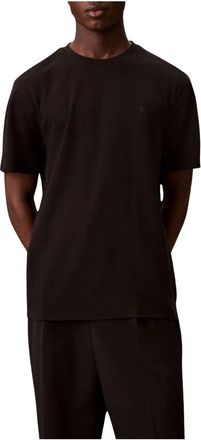 Calvin Klein Hombre, Camisetas, Negro, Talla: XL