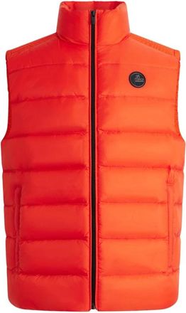 Fusalp Jassen, Heren, Oranje, 4Xl, Gorvone Mouwloze Donsjas