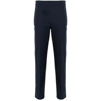 Brunello Cucinelli Dames, Broeken, Blauw, Maat: XS Katoen