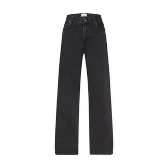 Haikure Bonnie Bull 44 Jeans - Dames - Loose Fit Jeans - Zwart - W29 - Katoen - Jeans