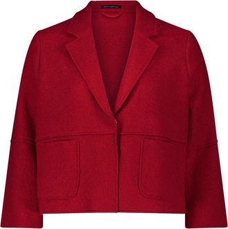 Betty Barclay Jassen, Dames, Rood, L, Elegante Blazer met Reverskraag