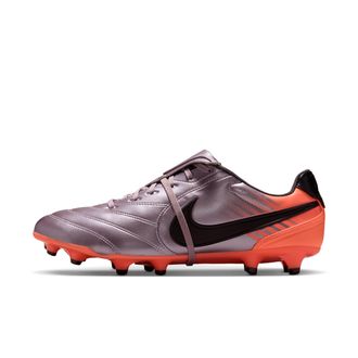 Nike Mens Tiempo Ligera Pro Firm-Ground Low-Top Soccer Cleats in Purple | IO4401-500