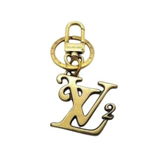 Louis Vuitton Pre-owned Accessories, female, Yellow, Size: ONE SIZE Pre-owned Canvas Key Holder