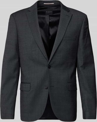 Bugatti 2-Knopf-Sakko mit Reverskragen in Black, Größe 102