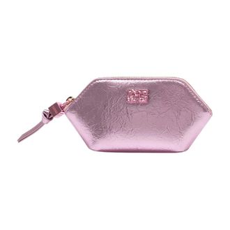 Ganni Bou Coin Purse - female - Ganni - Wallets & Cardholders - Pink - ONE SIZE - Accessories