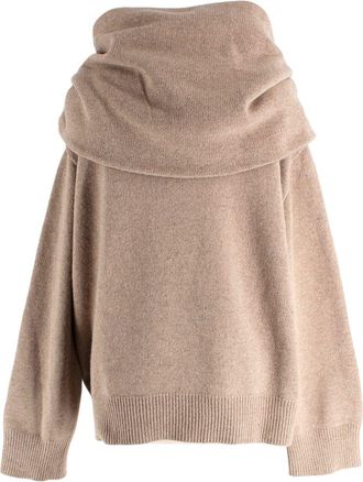 Frankie Shop The Frankie Shop oversized cowl-neck / hooded sweater Size M