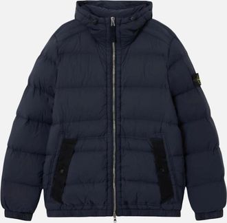 Stone Island Mens Stone Island Seamless Tunnel Nylon Down-TC Navy Down Jacket - Size: 44/Regular