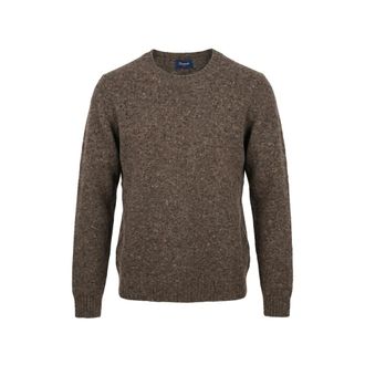 Drumohr Flecked-knit Wool Sweater