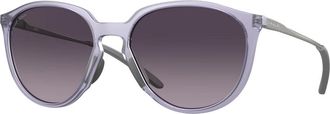 Oakley Sportieve zonnebril met gepolariseerde lenzen - Dames - Zonnebrillen - Paars - 57 MM - Accessoires