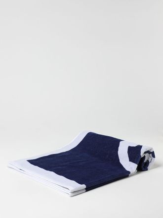 GCDS Telo da bagno in cotone con maxi logo Gcds