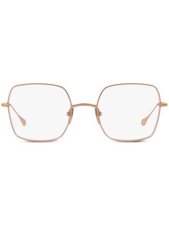 Dita Eyewear Bril met vierkant montuur - Goud