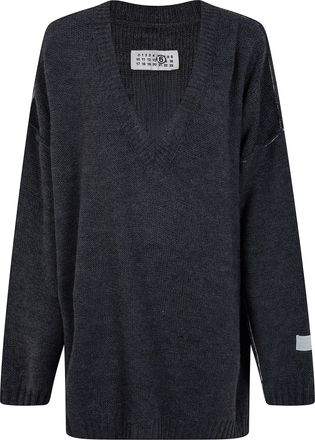 Maison Margiela Sweater V Neck Oversized