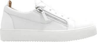 Giuseppe Zanotti Frankie sneakers - Dames - Sneakers - Wit - 37 EU - Leer - Schoenen