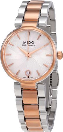 Mido Baroncelli Donna Automatic Silver Dial Ladies Watch M0222072203110
