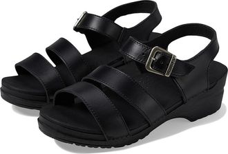 Sanita Sesso Womens Sandals Black : EU 42 (US Womens 10.5-11) Regular, Leather