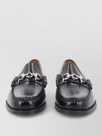 G.H. Bass & Co. leather monk shoes