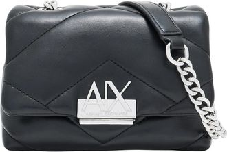 A|X Armani Exchange Schoudertas - Dames - Schoudertassen - Zwart - ONE Size - Tassen