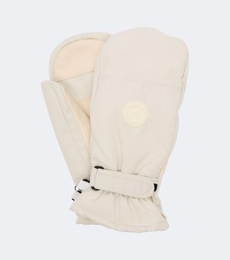 Yves Salomon Leather-trimmed ski gloves