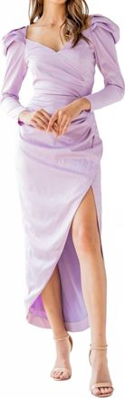 Elliatt Fire Lilly Dress In Lilac