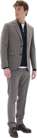 Matinique MAgeorge Jersey Blazer - Heren - Business pakken - Bruin - XL - Polyester - Kostuums