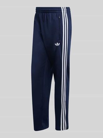 adidas Originals Regular Fit Sweathose mit Kontraststreifen Modell FIREBIRD TP in Marine, Gr&ouml;&szlig;e M