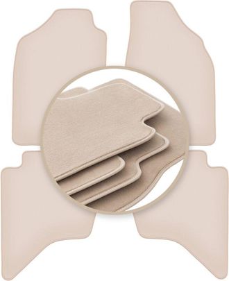 OEM Alfombrillas Beige Premium Para: Mazda Bt-50 Pickup 2007-2012