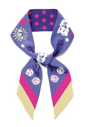 Centinelle Fortune Twilly Ribbon Scarf in Multicolor at Nordstrom