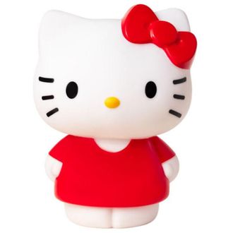 Les Tendances L&aacute;mpara Led Teknofun Hello Kitty 25cm Blanco Y Rojo