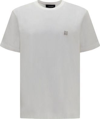 Dsquared2 White Crew Neck T-Shirt