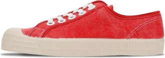Novesta Star Master Washed - Heren - Sneakers - Rood - 42 EU - Katoen - Schoenen